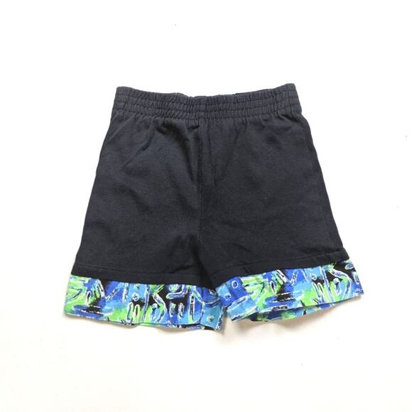 Vintage 2B1 Shorts Unisex Children's Size 18-24m Black - Picture 2 of 3